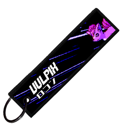 "JAPANESE VULPIX" CUSTOM KEY TAG