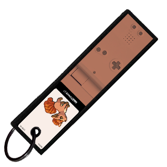 "VULPIX GAMEBOY" CUSTOM KEY TAG