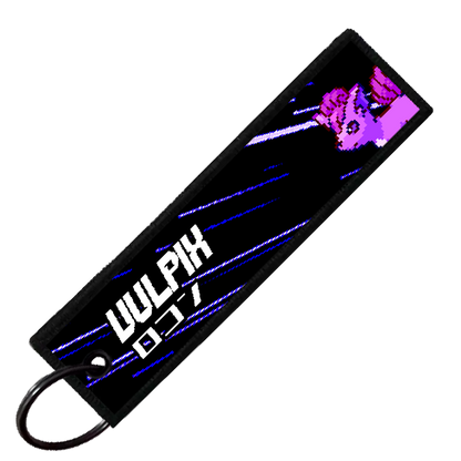 "JAPANESE VULPIX" CUSTOM KEY TAG
