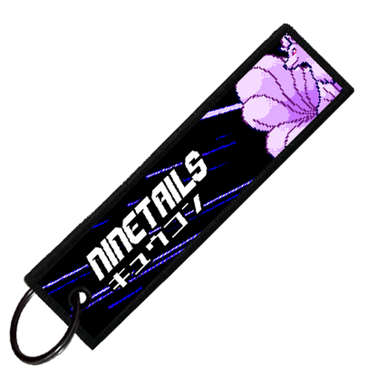 "JAPANESE NINETALES" CUSTOM KEY TAG