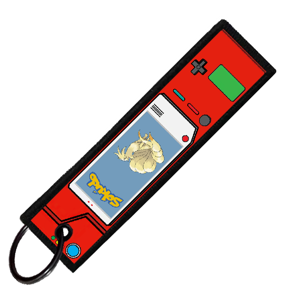"NINETALES POKEDEX" CUSTOM KEY TAG