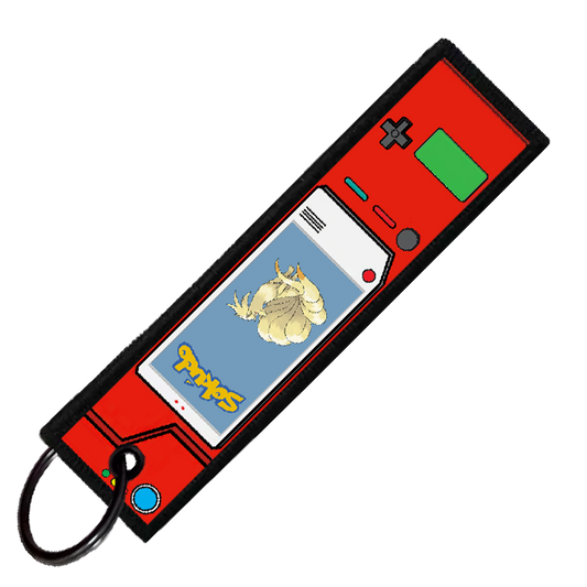 "NINETALES POKEDEX" CUSTOM KEY TAG