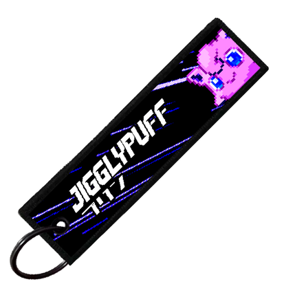 "JAPANESE JIGGLYPUFF" CUSTOM KEY TAG