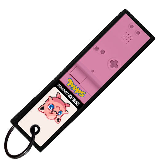 "JIGGLYPUFF GAMEBOY" CUSTOM KEY TAG