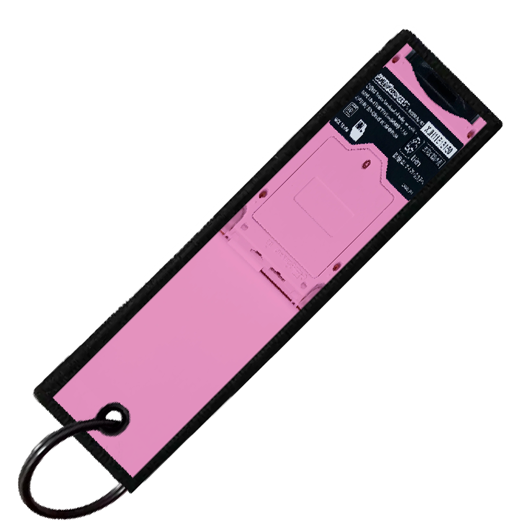 "JIGGLYPUFF GAMEBOY" CUSTOM KEY TAG