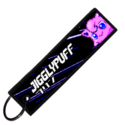 "JAPANESE JIGGLYPUFF" CUSTOM KEY TAG