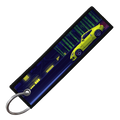 "400Z PIXEL SIDE PROFILES" CUSTOM KEY TAG