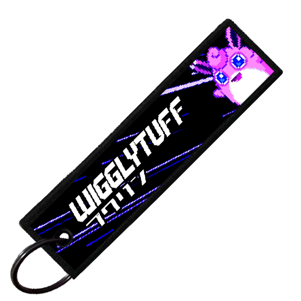 "JAPANESE WIGGLYTUFF" CUSTOM KEY TAG