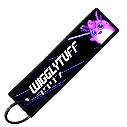 "JAPANESE WIGGLYTUFF" CUSTOM KEY TAG