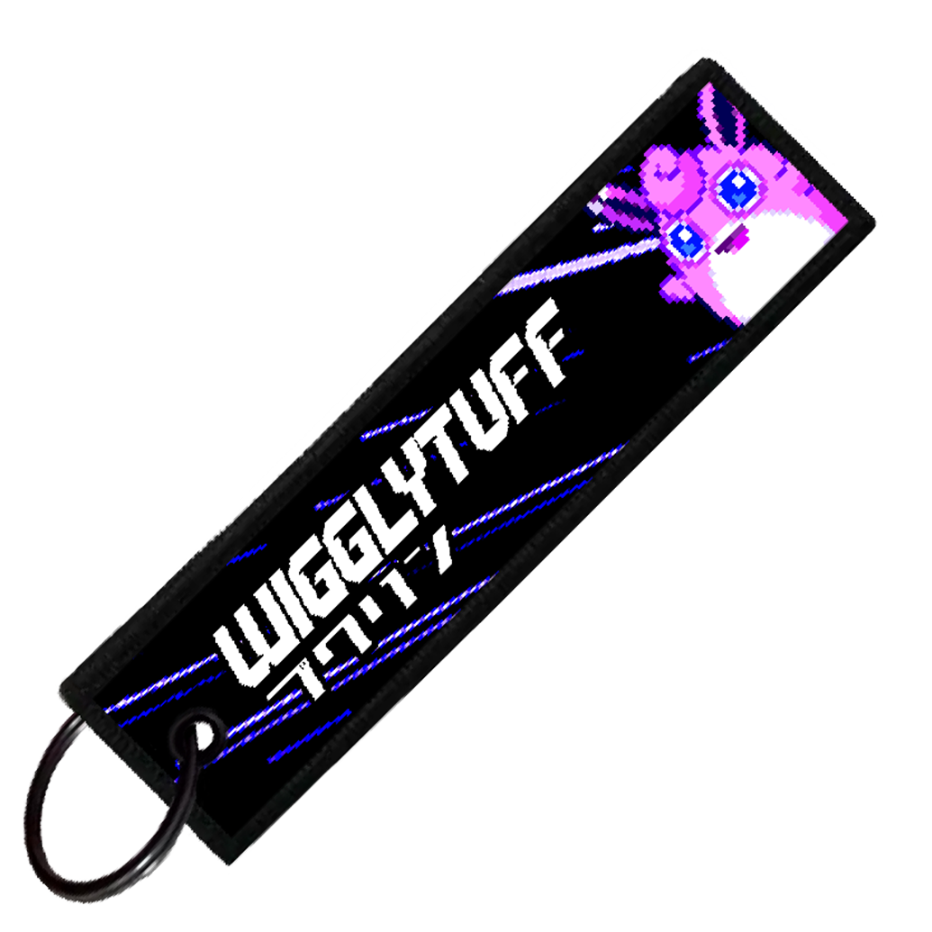 "JAPANESE WIGGLYTUFF" CUSTOM KEY TAG