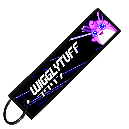 "JAPANESE WIGGLYTUFF" CUSTOM KEY TAG