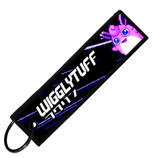 "JAPANESE WIGGLYTUFF" CUSTOM KEY TAG