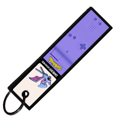 "ZUBAT GAMEBOY" CUSTOM KEY TAG