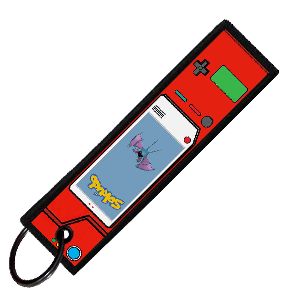 "ZUBAT POKEDEX" CUSTOM KEY TAG