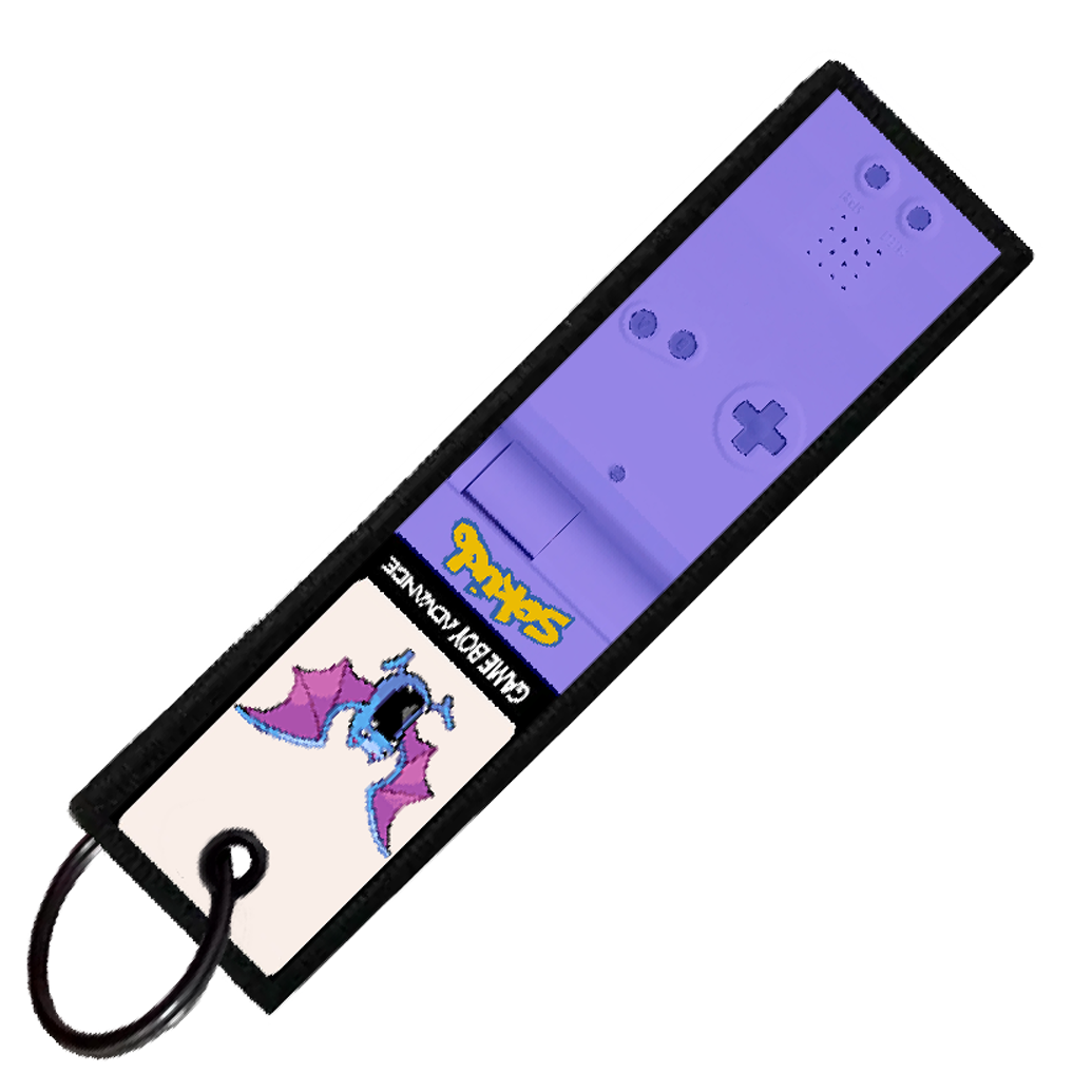 "GOLBAT GAMEBOY" CUSTOM KEY TAG