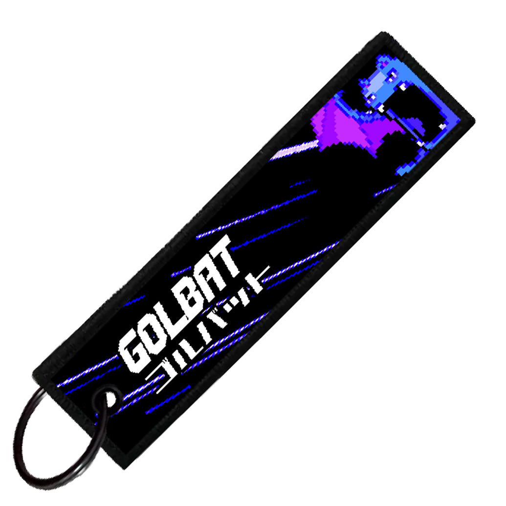 "JAPANESE GOLBAT" CUSTOM KEY TAG