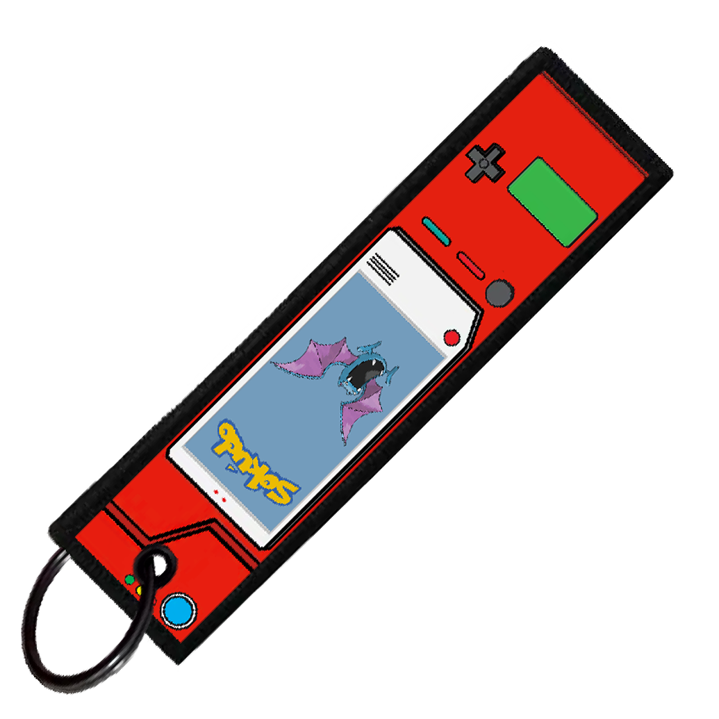 "GOLBAT POKEDEX" CUSTOM KEY TAG