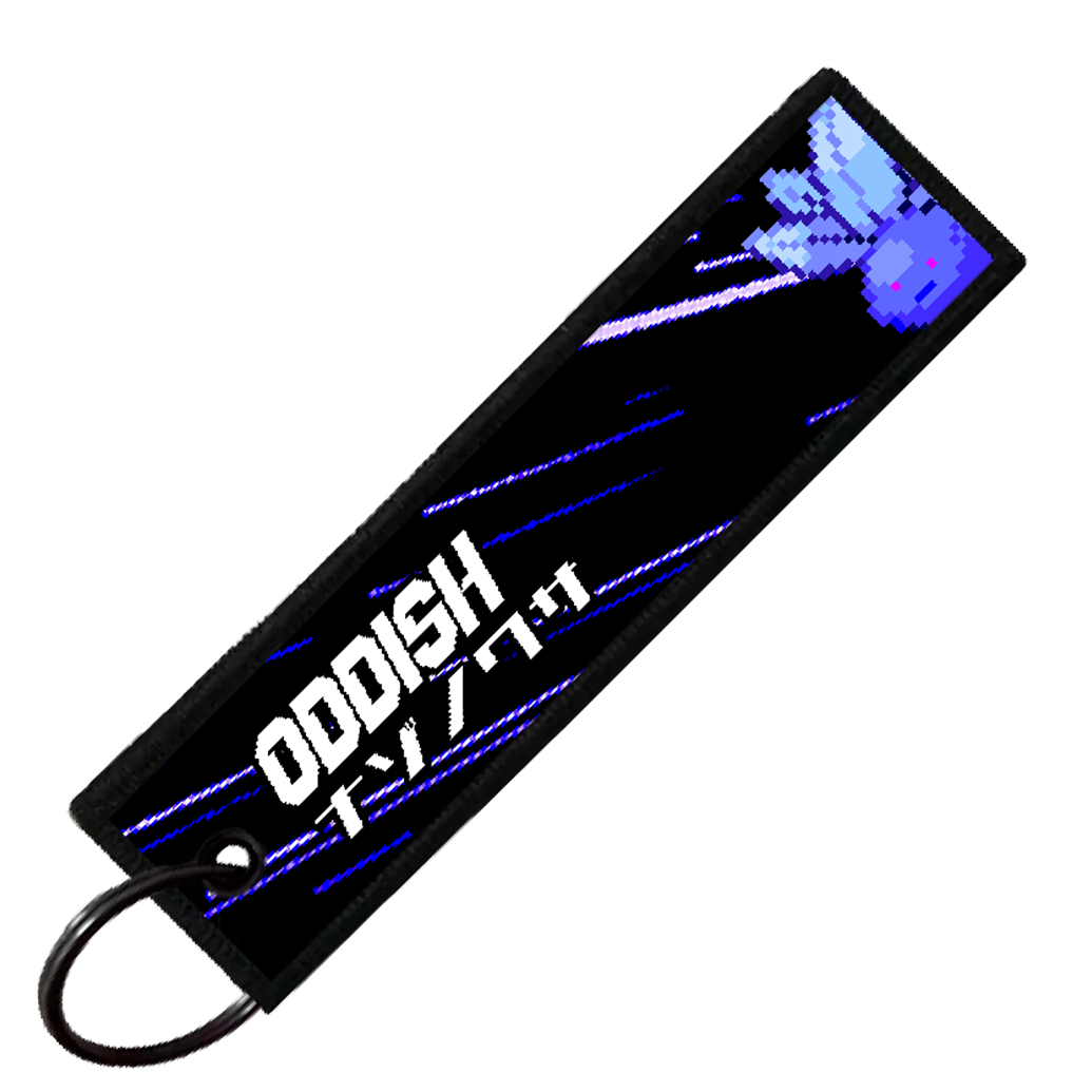 "JAPANESE ODDISH" CUSTOM KEY TAG