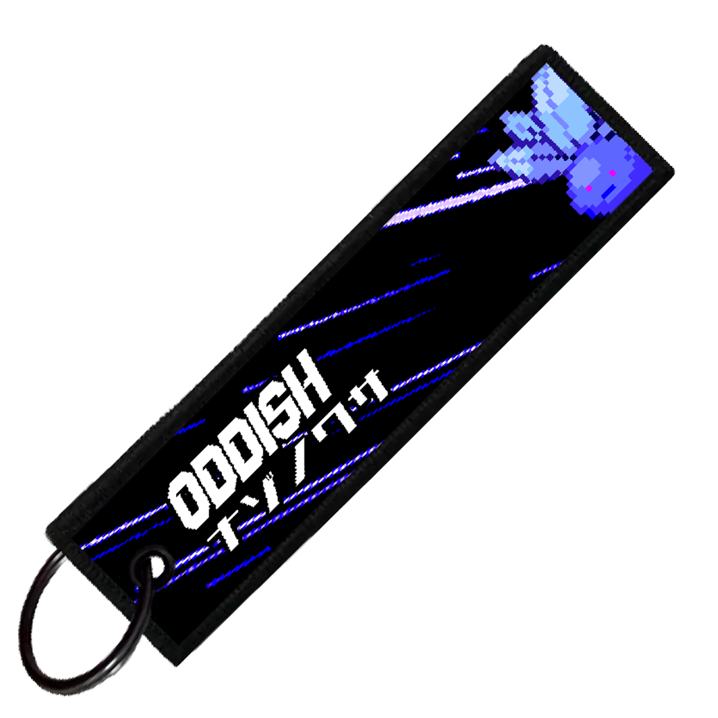 "JAPANESE ODDISH" CUSTOM KEY TAG