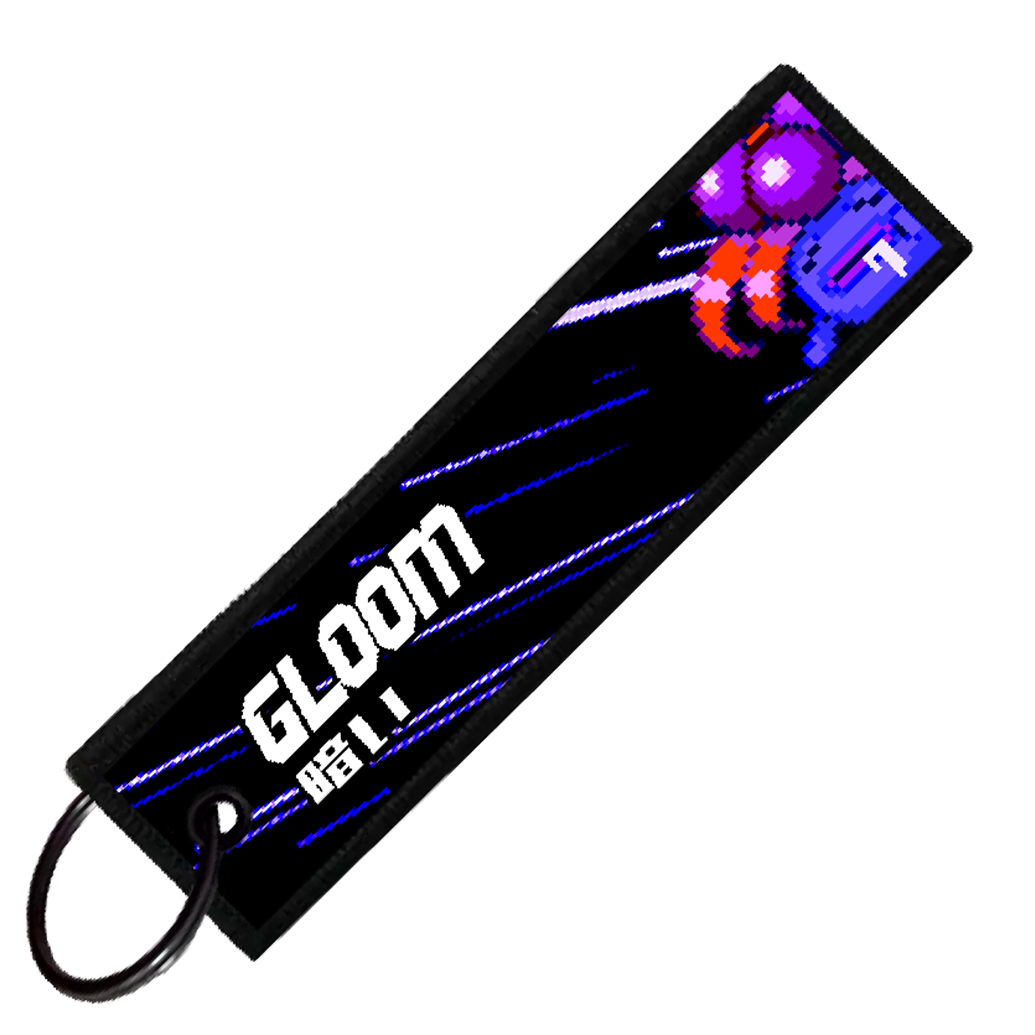 "JAPANESE GLOOM" CUSTOM KEY TAG