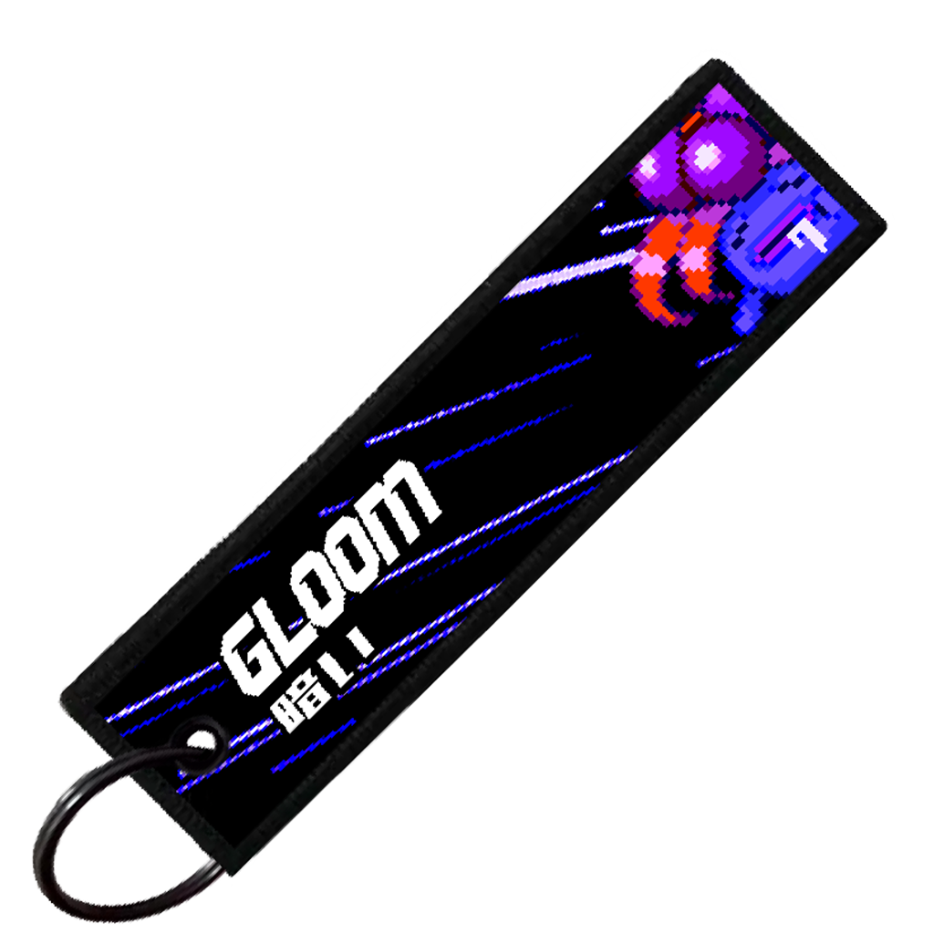"JAPANESE GLOOM" CUSTOM KEY TAG