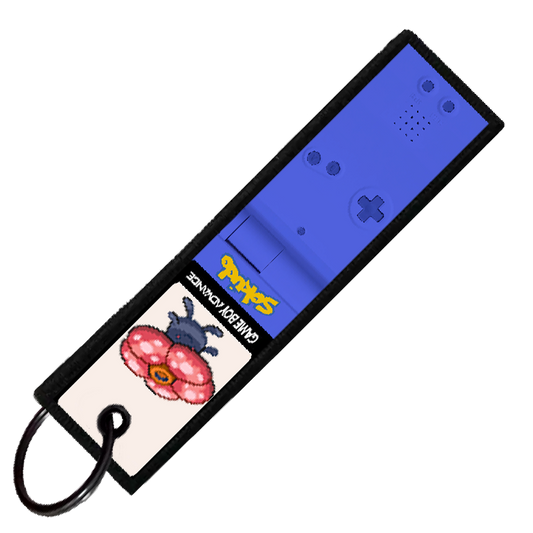 "VILEPLUME GAMEBOY" CUSTOM KEY TAG