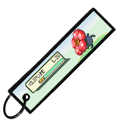 "VILEPLUME BATTLE ENCOUNTER" CUSTOM KEY TAG
