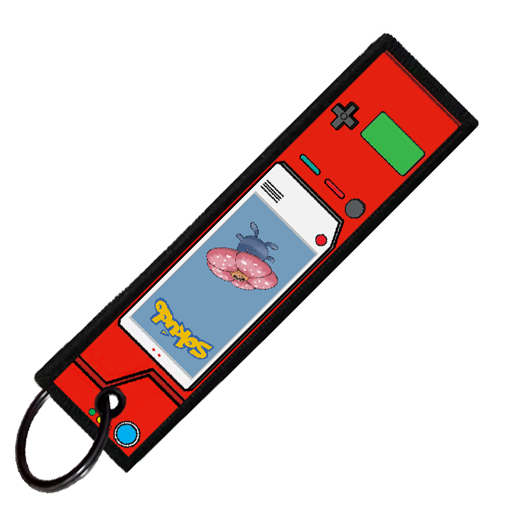 "VILEPLUME POKEDEX" CUSTOM KEY TAG