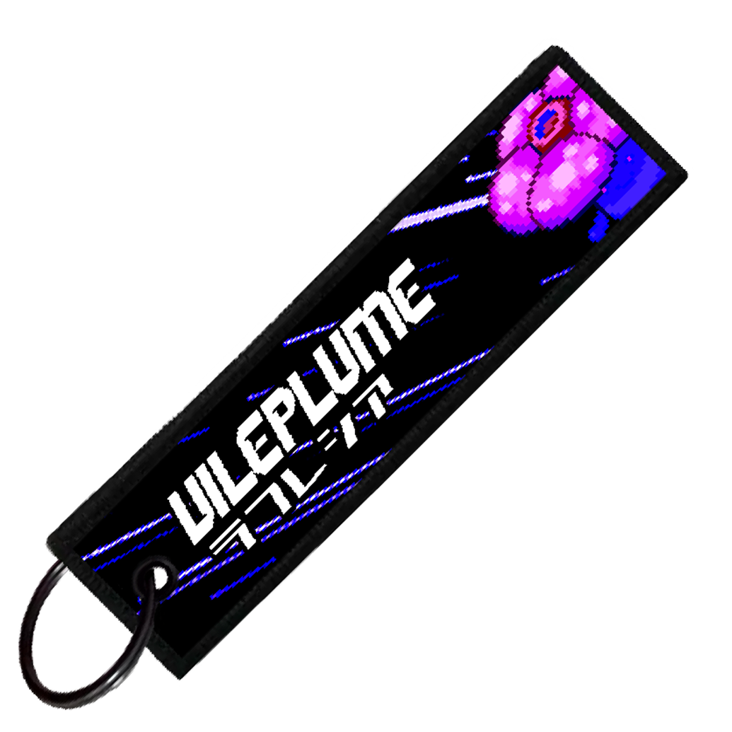 "JAPANESE VILEPLUME" CUSTOM KEY TAG