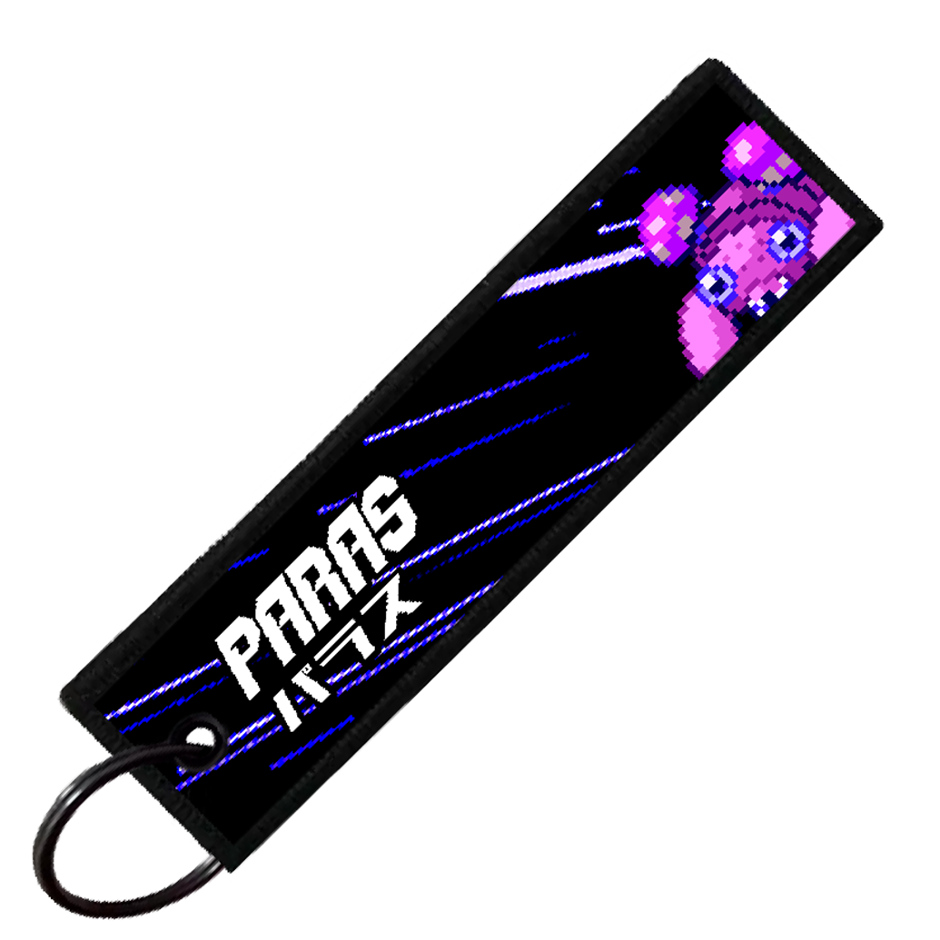 "JAPANESE PARAS" CUSTOM KEY TAG
