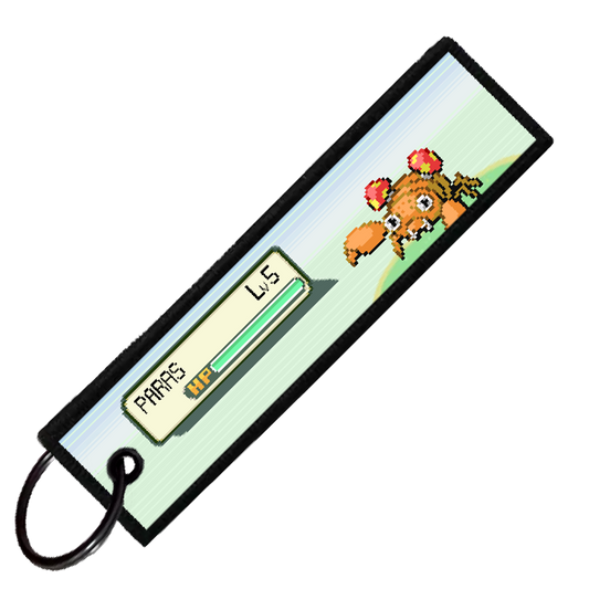 "PARAS BATTLE ENCOUNTER" CUSTOM KEY TAG