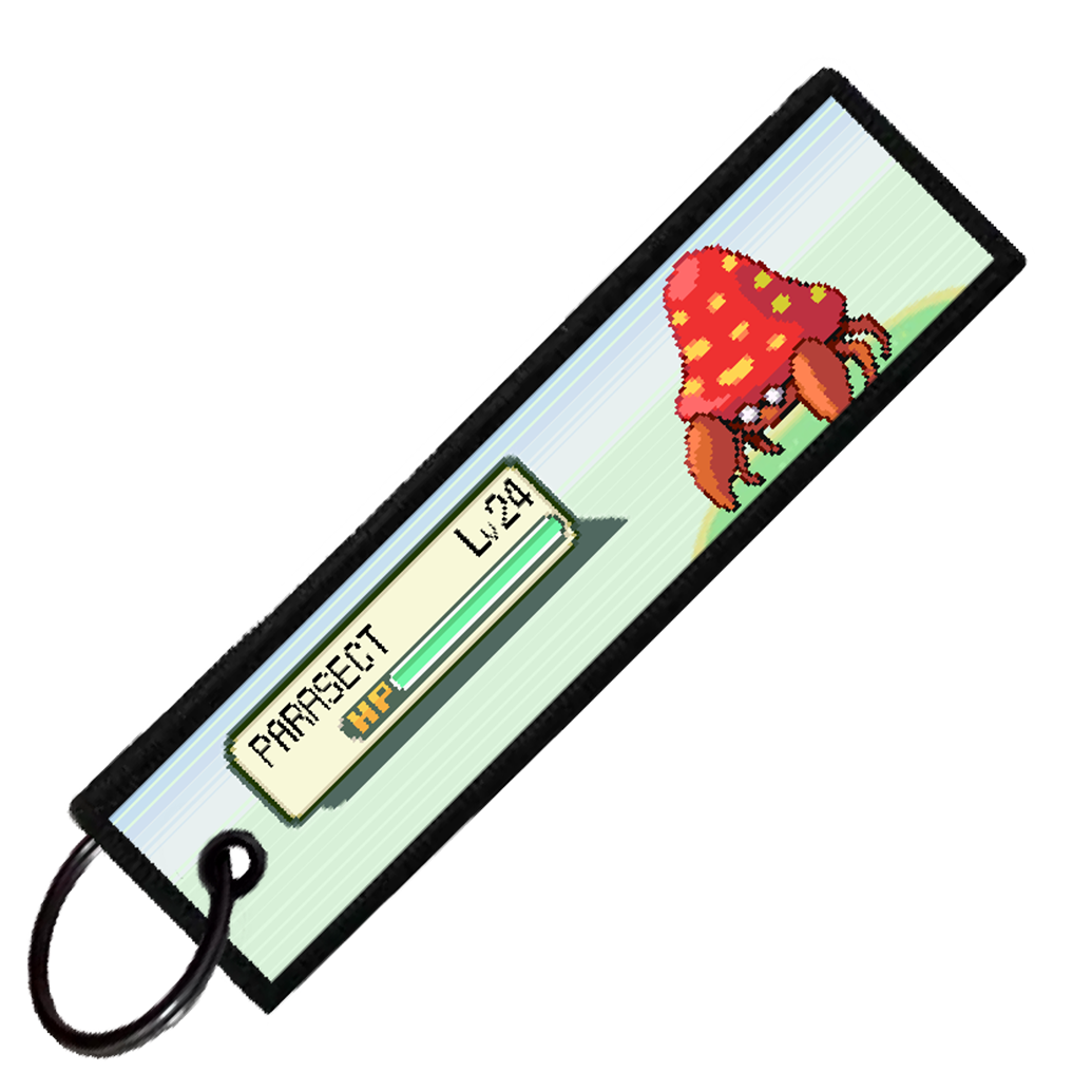 "PARASECT BATTLE ENCOUNTER" CUSTOM KEY TAG