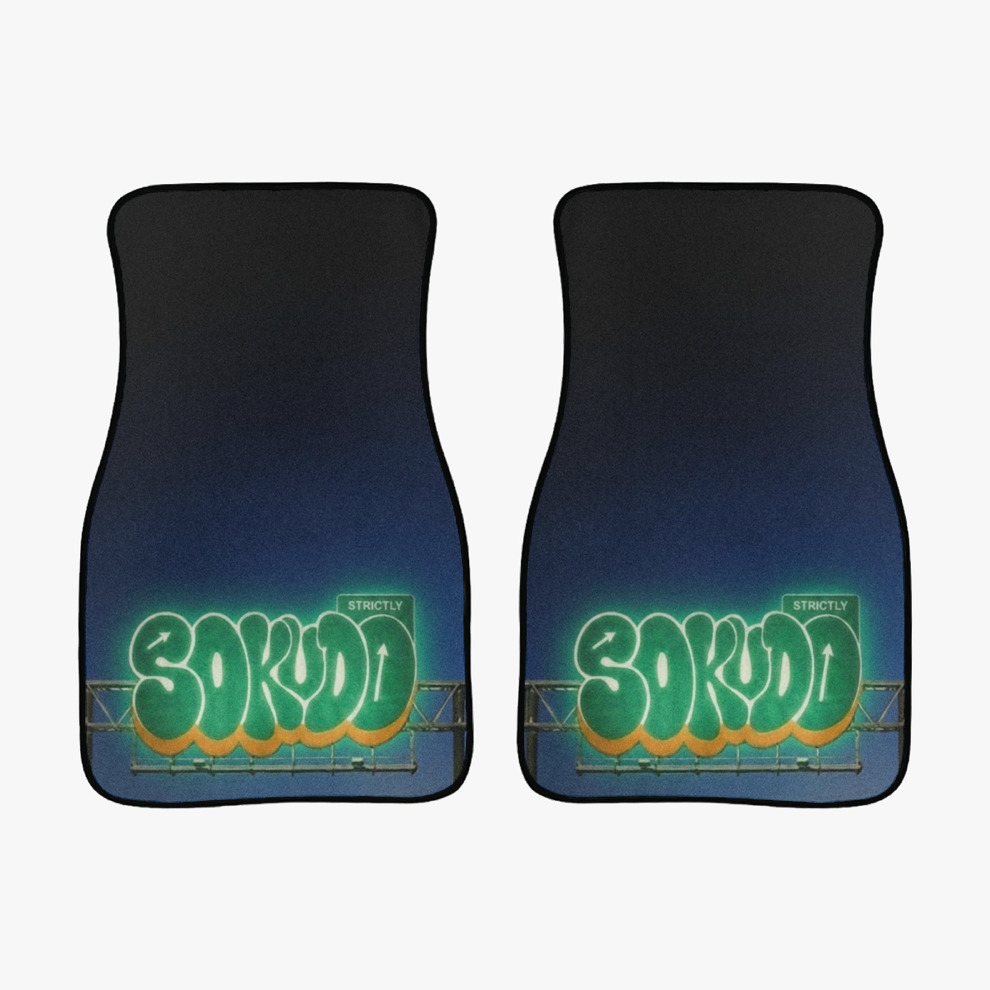 688. Car Floor Mats - 2Pcs