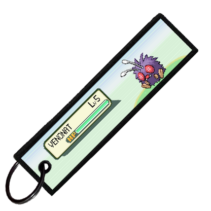 "VENONAT BATTLE ENCOUNTER" CUSTOM KEY TAG
