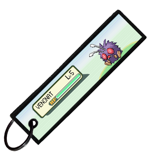 "VENONAT BATTLE ENCOUNTER" CUSTOM KEY TAG
