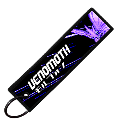 "JAPANESE VENOMOTH" CUSTOM KEY TAG