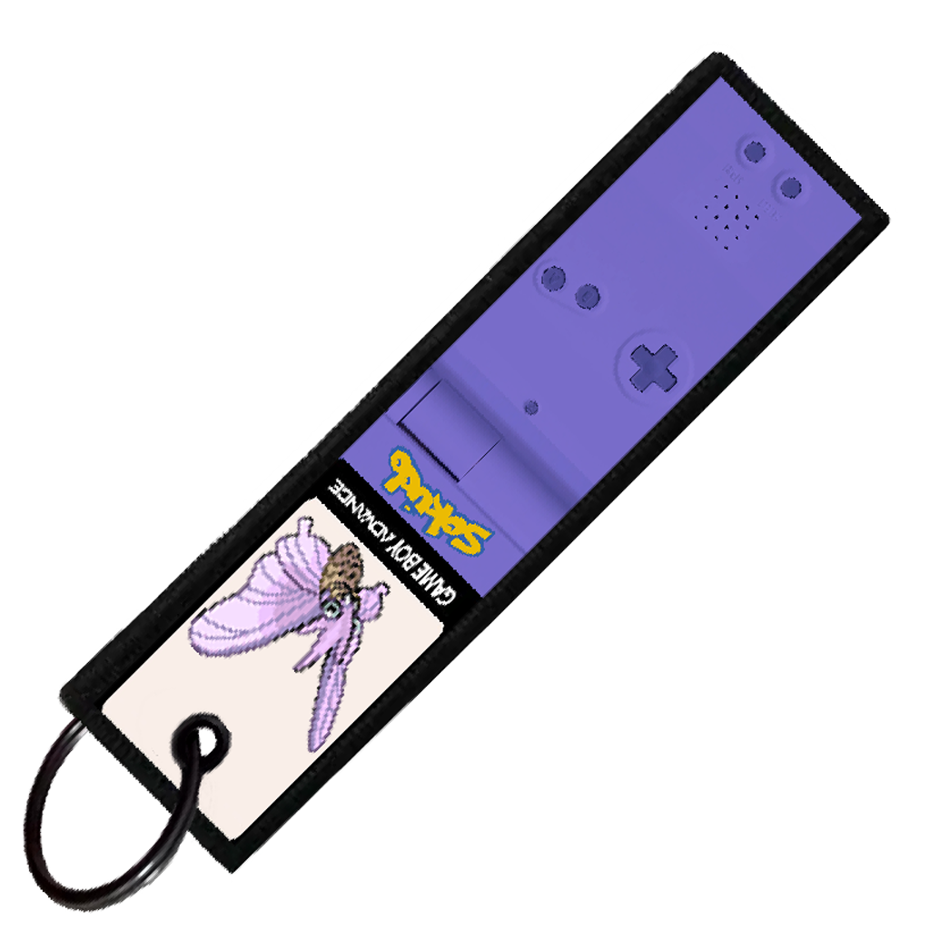 "VENOMOTH GAMEBOY" CUSTOM KEY TAG