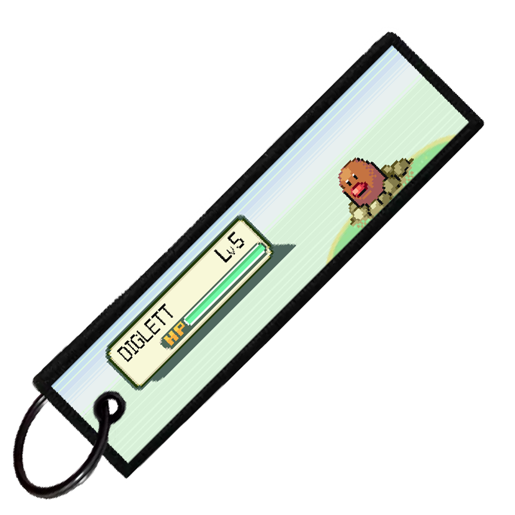 "DIGLETT BATTLE ENCOUNTER" CUSTOM KEY TAG
