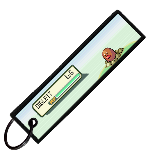 "DIGLETT BATTLE ENCOUNTER" CUSTOM KEY TAG