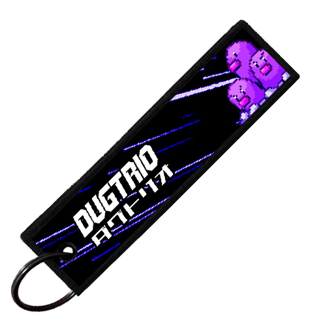 "JAPANESE DUGTRIO" CUSTOM KEY TAG