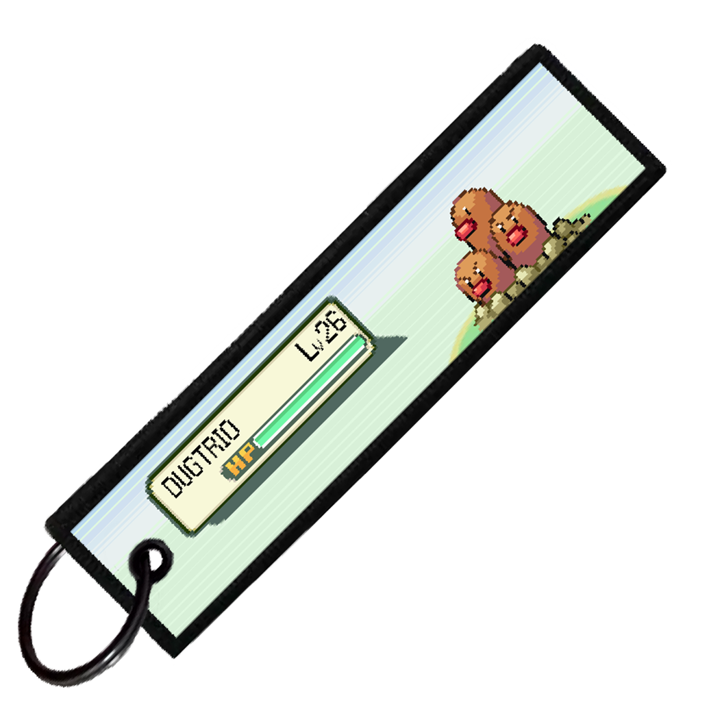 "DUGTRIO BATTLE ENCOUNTER" CUSTOM KEY TAG