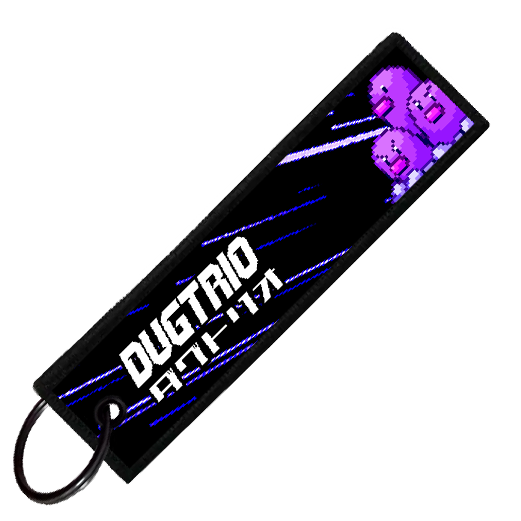 "JAPANESE DUGTRIO" CUSTOM KEY TAG