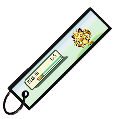 "MEOWTH BATTLE ENCOUNTER" CUSTOM KEY TAG