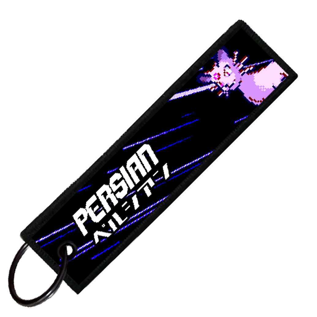 "JAPANESE PERSIAN" CUSTOM KEY TAG