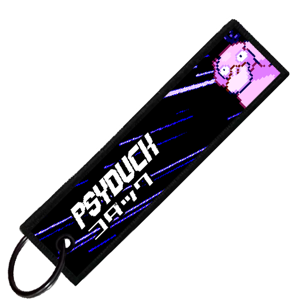 "JAPANESE PSYDUCK" CUSTOM KEY TAG