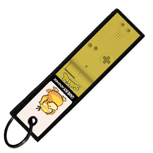 "PSYDUCK GAMEBOY" CUSTOM KEY TAG