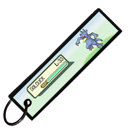 "GOLDUCK BATTLE ENCOUNTER" CUSTOM KEY TAG
