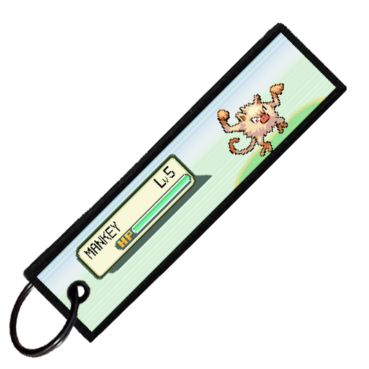 "MANKEY BATTLE ENCOUNTER" CUSTOM KEY TAG