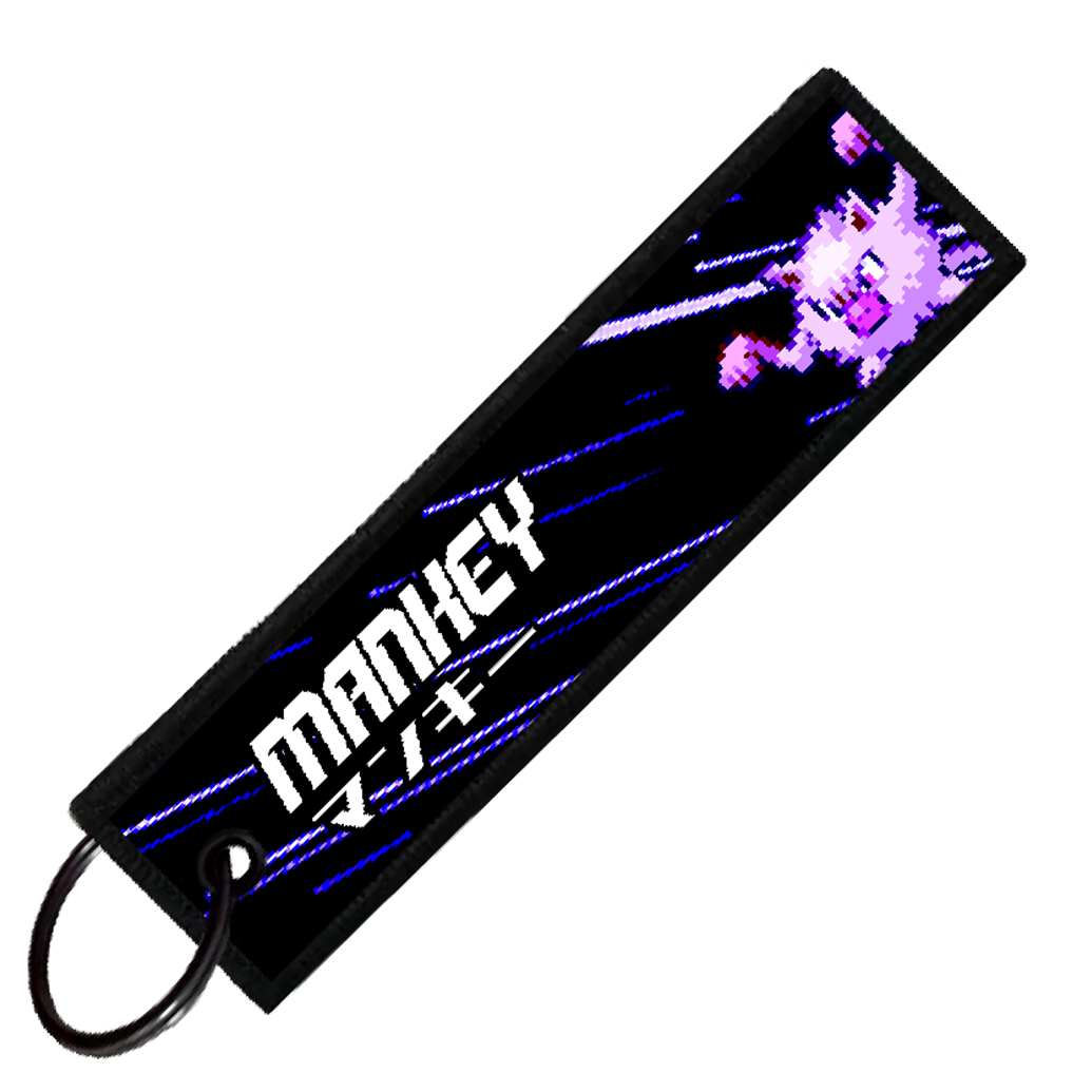 "JAPANESE MANKEY" CUSTOM KEY TAG