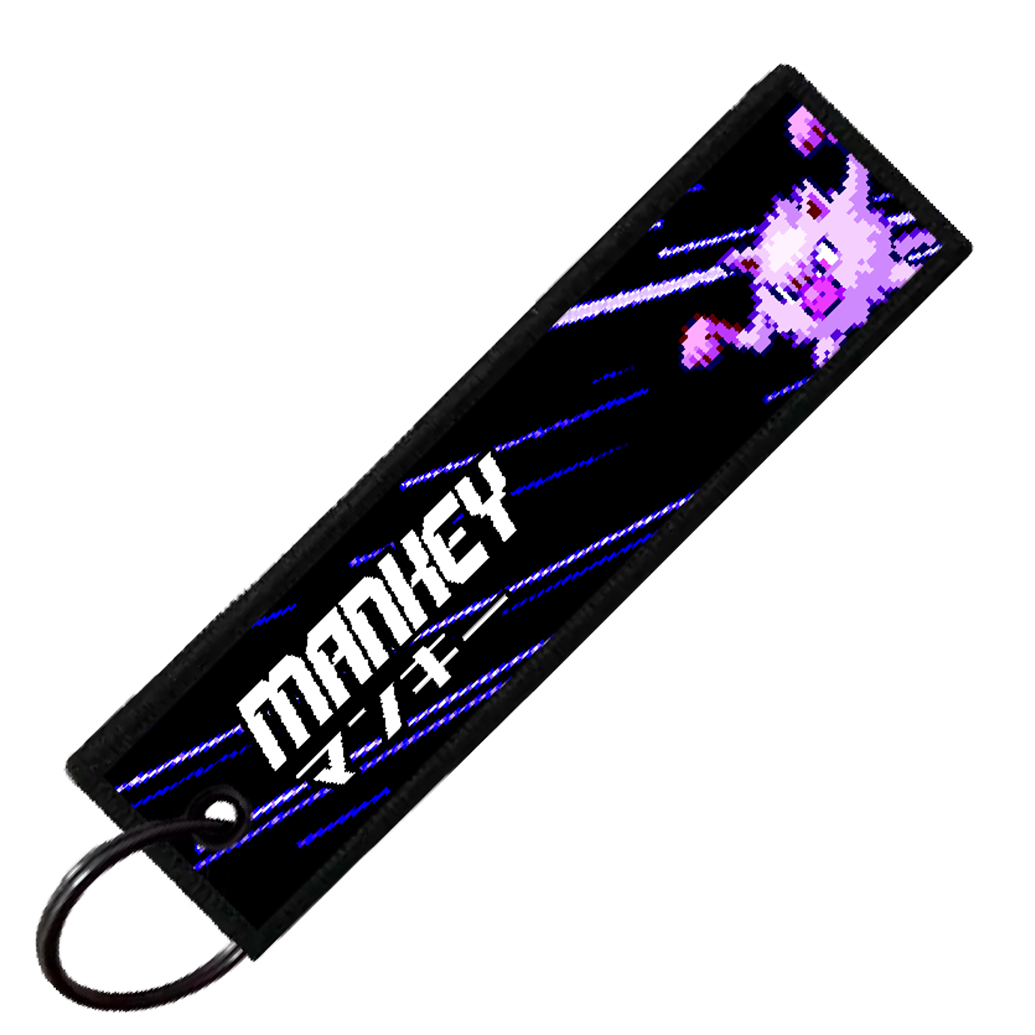 "JAPANESE MANKEY" CUSTOM KEY TAG